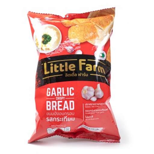 Little Farm Garlic Crispy Bread 100g