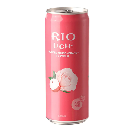 RIO LIGHT ROSE&amp;LYCHEE BRANDY 330ML