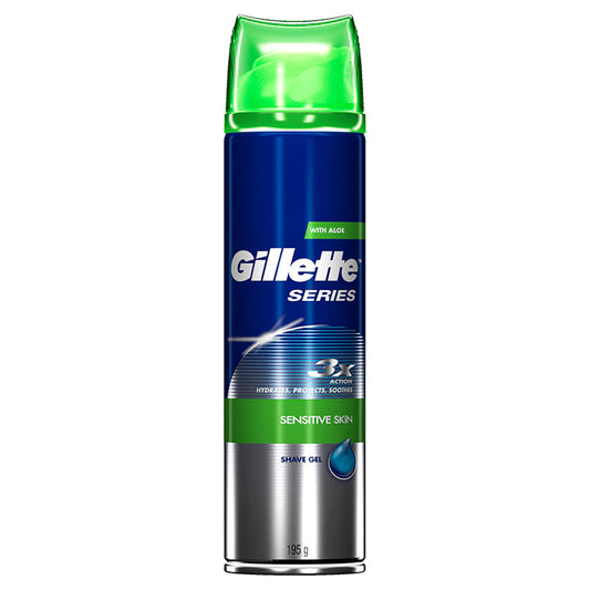 Gillette Series Shave Gel Sensitive Skin 195g