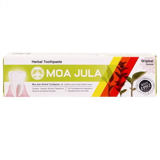 Moa Jula ຢາສີຟັນສະຫມຸນໄພ Original 100 g