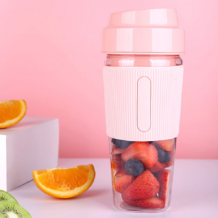 Electric Juicer Rechargeable Portable Blender Smoothies Shake Cup Usb  Personal Mini Mixer Fresh Fruit Juice Machine