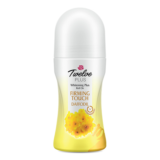 Twelve Plus Whitening Plus Roll-on Firming Touch Daffodil Pore Minimize 45 ml.