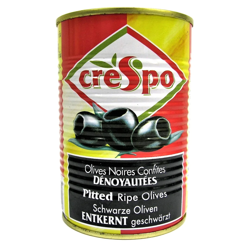Crespo Pitted Black Olives 387G