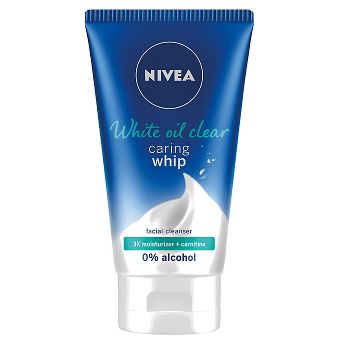 Nivea White Oil Clear Caring Whip Foam 100ml