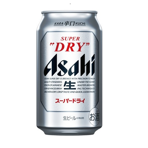 ASAHI Super Dry Beer (Alc 5%) (350mL)  Japan's Beer