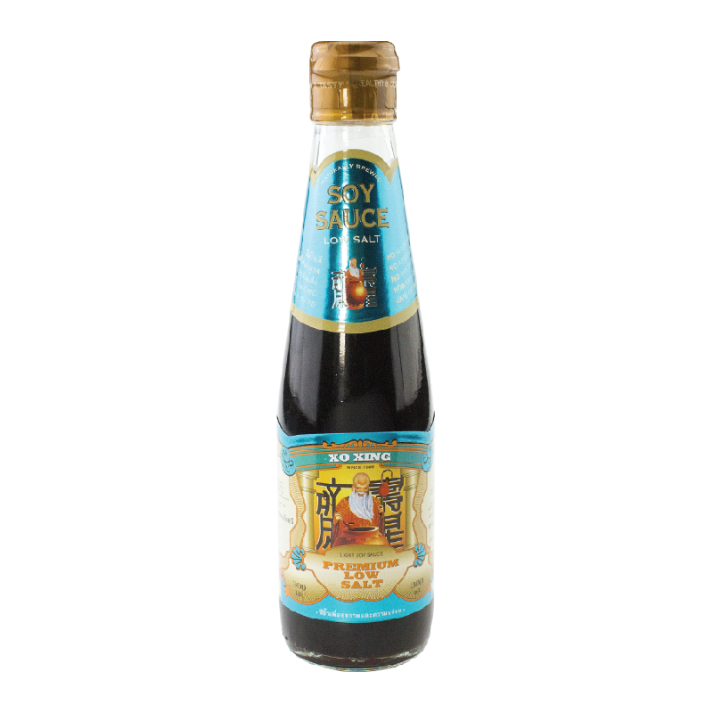 XO XING PREMIUM LOW SALT (Low Sodium), LIGHT SOY SAUCE 300ml — Shopping
