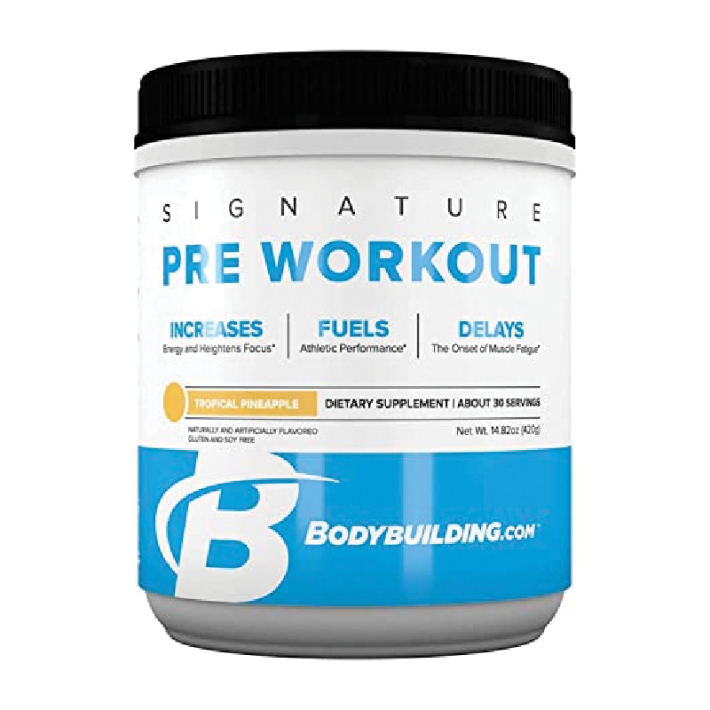 Bodybuilding pre workout ເຂດຮ້ອນ Pineaple Net Wt. 14.82oz (420g)