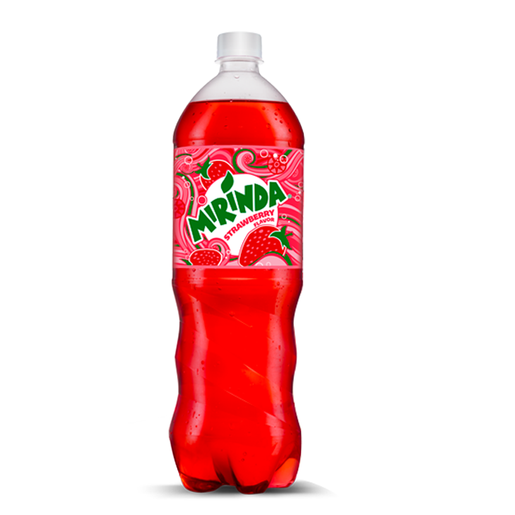 Mirinda Strawberry Flavour Medium Bottle 1.225L