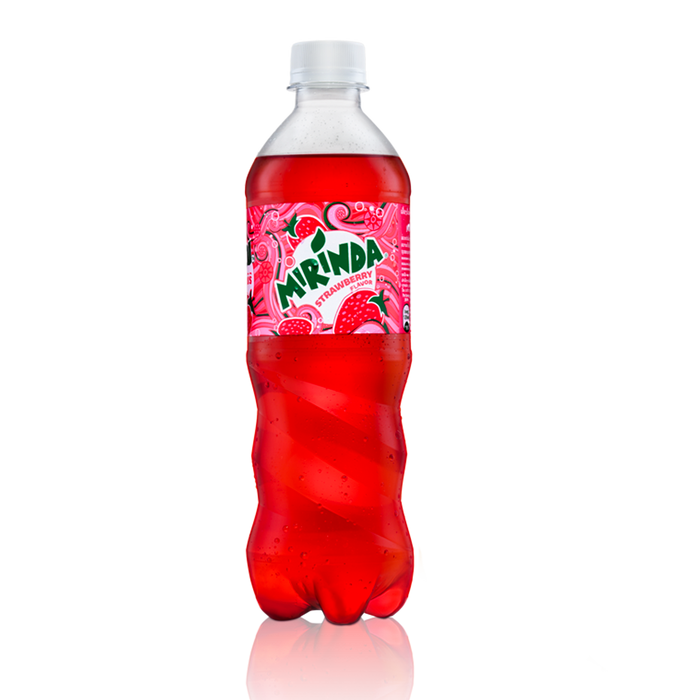 Mirinda Strawberry Flavour Medium Bottle 480ml