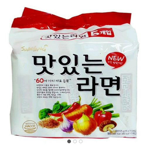Samyang  Korean Vegetables Noodle 115g x 5pcs
