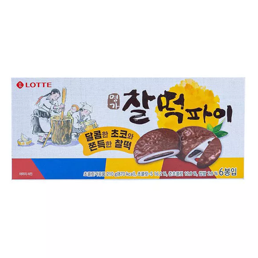 Lotte Choco Sticky Rice Cake Pie 210g