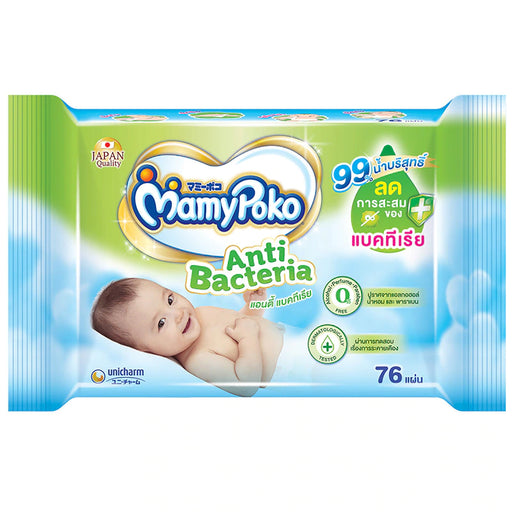 Mamy poko Natural Protect wet tissue 76 sheets