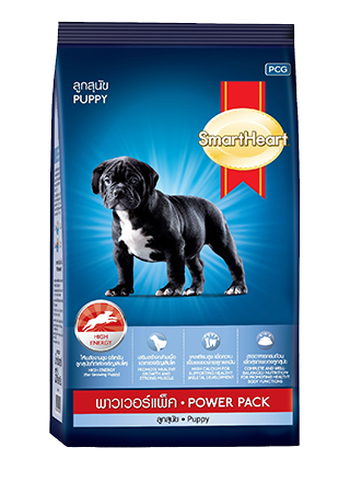 ອາຫານໝາ Smart heart Power pack (Puppy) 3 kg