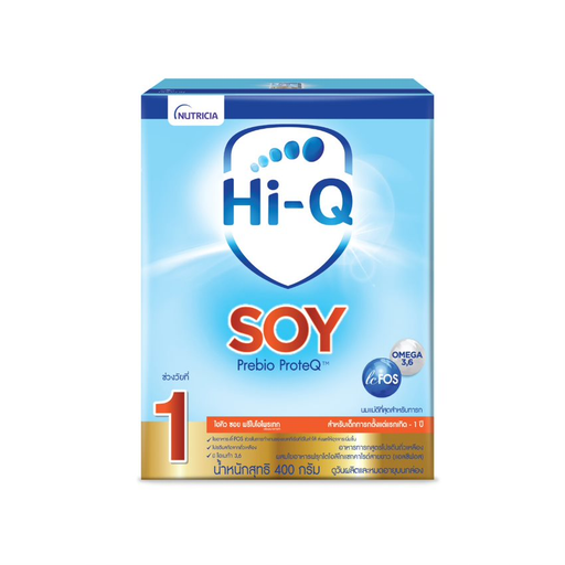 Hi-Q Soy prebio ProteQ ສຳລັບເດັກເກີດ-1 ປີ ຂະໜາດ 400g