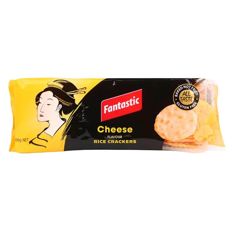 Fastastics Rice Crackers Fantastic Rice Crackers Cheese 100G – Shopping-D Service Platform