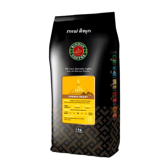 Sinouk Coffee ກາເຟອົບຝຣັ່ງ ຂະໜາດ 1 ກິໂລ (ອາຣາບິກ້າບໍລິສຸດ)