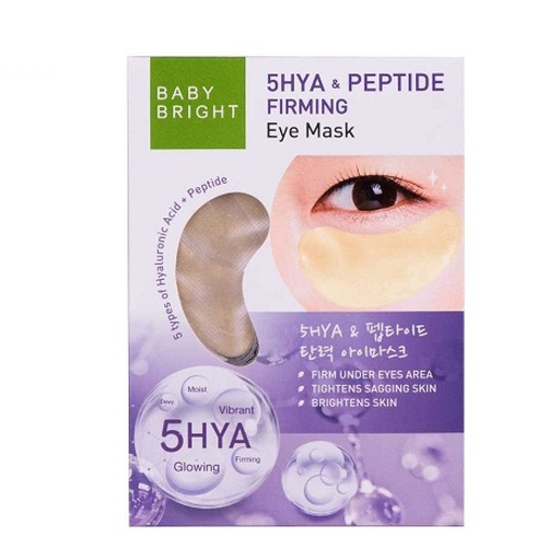 Baby Bright 5Hya &amp; Peptide Firming Eye Mask 2.5g ຊອງ 6 ເມັດ