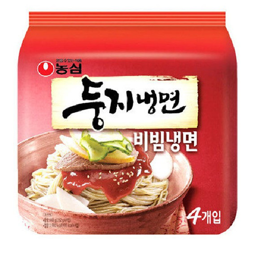 KOREAN DOONGJI NAENGMYEON NOODLE (COLD&SPICY) 161g x 4pcs