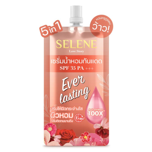 SELENE Love Story Perfume Body Serum & UV Protection SPF35 PA+++ Everlasting 30 ml