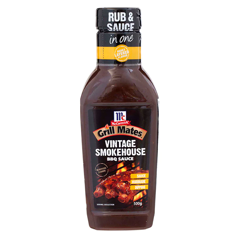 McCormick Grill Mates Vintage Smokehouse BBQ Sauce 500g — ShoppingD