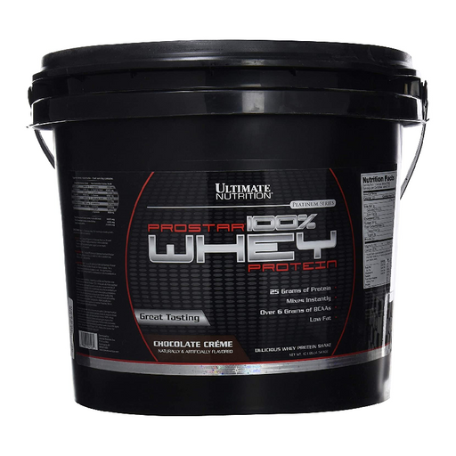 Ultimate Nutrition Prostar 100% Whey Protein Chocolate  NET WT 10LBS  4.54KG