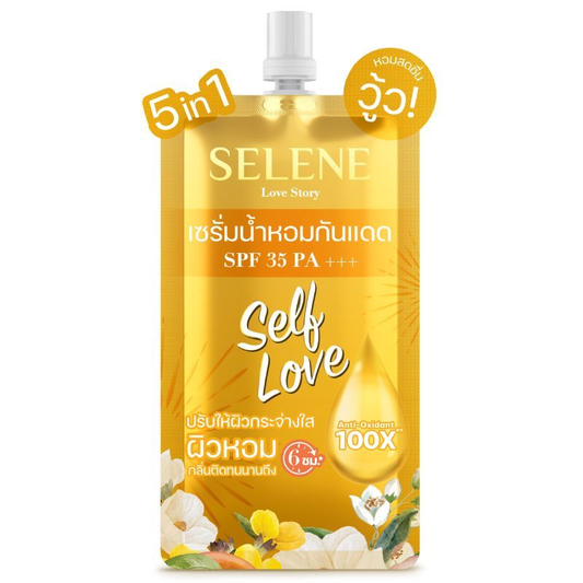 SELENE Love Story Perfume Body Serum & UV Protection SPF35 PA+++ Self Love 30 ml