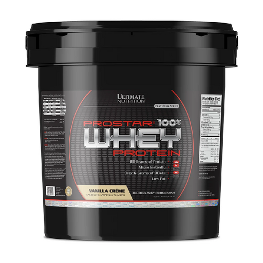 Ultimate Nutrition Prostar 100% Whey Protein Vanila Cream  NET WT 10LBS  4.54KG