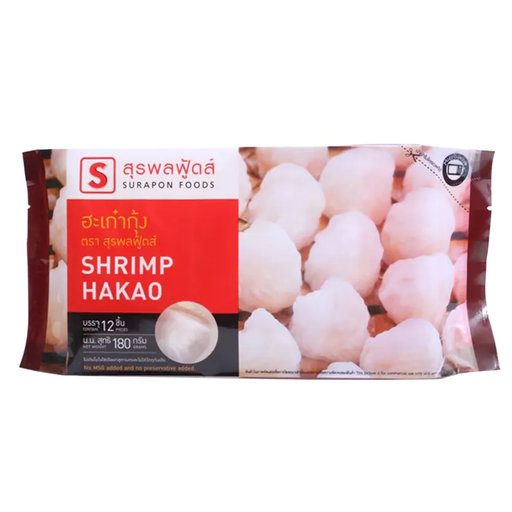 Surapon Foods ກຸ້ງ Hakao 180g.