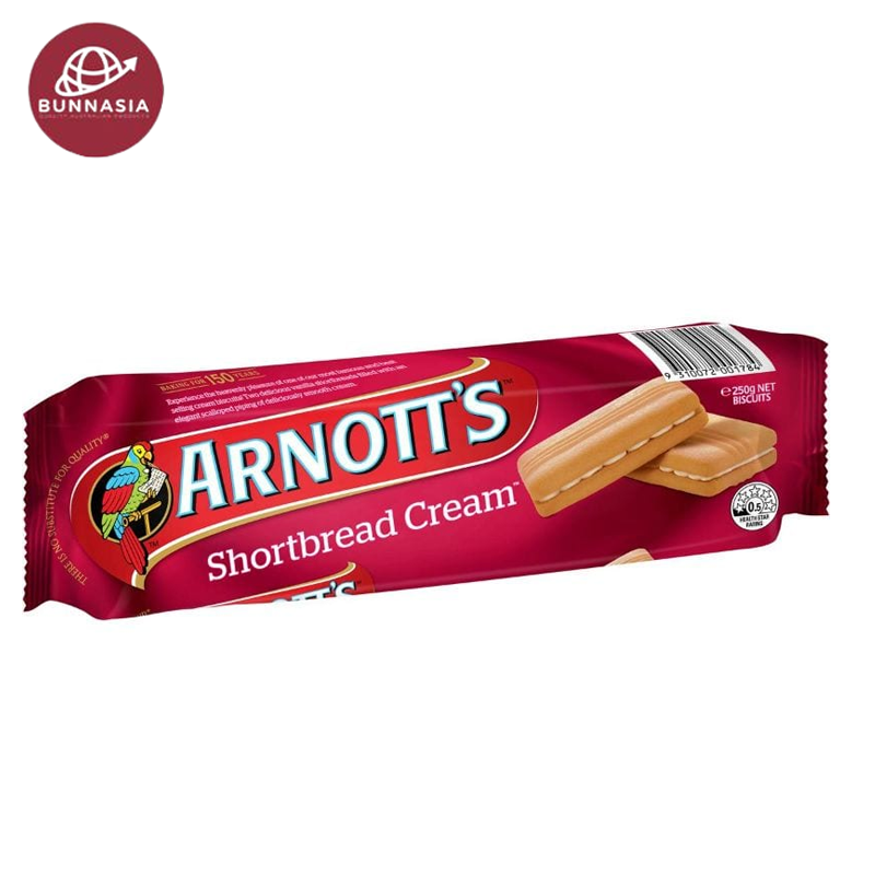 Arnott's Biscuits Shortbread Cream 250g