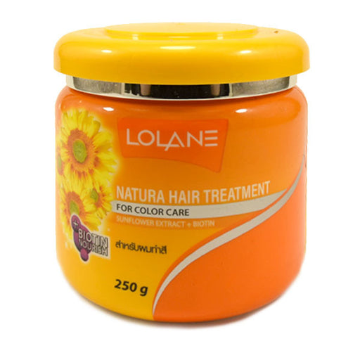 Lolane Natura Hair Treatment Nourishing Color Care Oil Sunflower Extract 250g