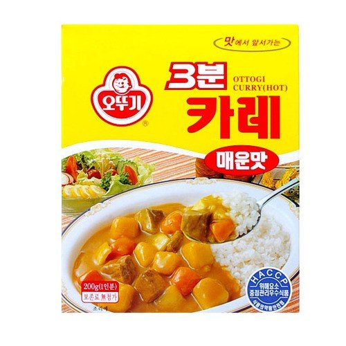 Ottogi 3 ນາທີ Curry (Hot) Sauce 200g