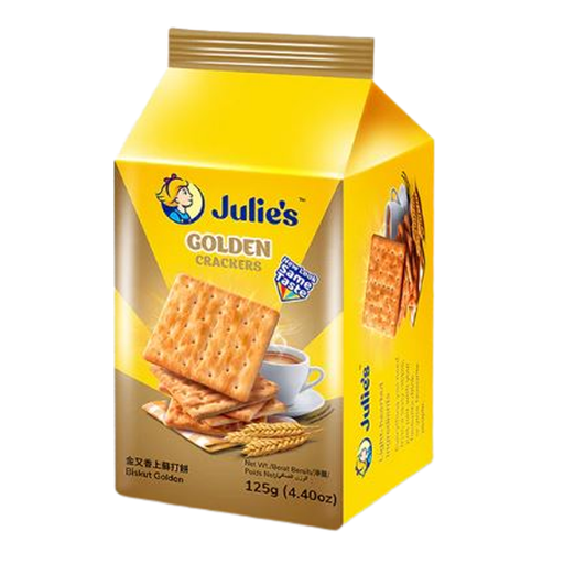 Julie'S Golden Crackers Size 125g