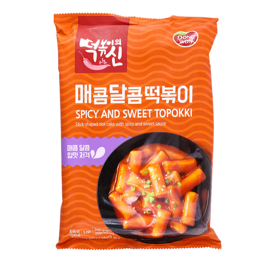 Dongwon Spicy and Sweet Topokki 240g