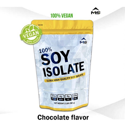 MS SOY ISOLATE Chocolate NET WEIGHT 2LBS (907g)