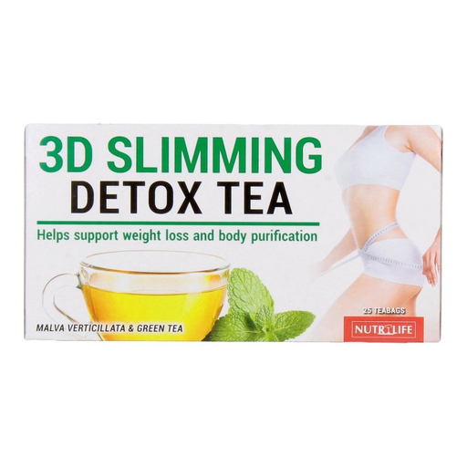 3D Slimming Detox Tea Malva Verticillata &amp; Green Tea 25Bag