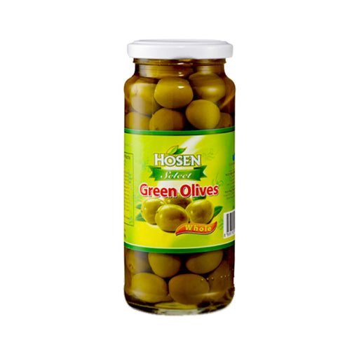 Hosen Select Green Olives Whole 340g