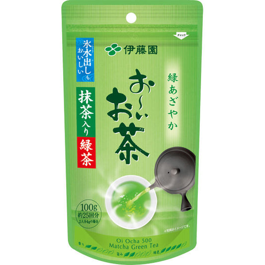 O-i Ocha Green Tea with matcha 100g – ITOEN
