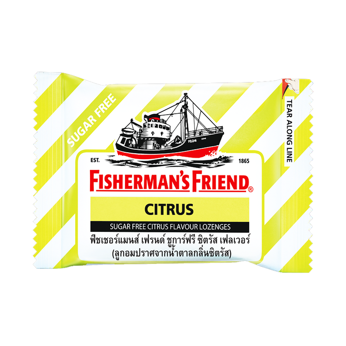 Fisherman’s Friend  Sugar Free Citrus Flavour Lozenges 25g