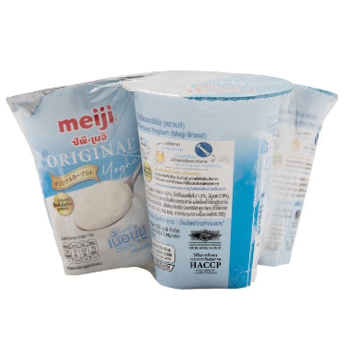Meiji Original Flavoured Yoghurt 135g Pack of 4pcs