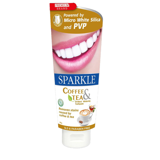 Sparkle Coffee and Tea Drinkers Whitening Toothpaste 50g