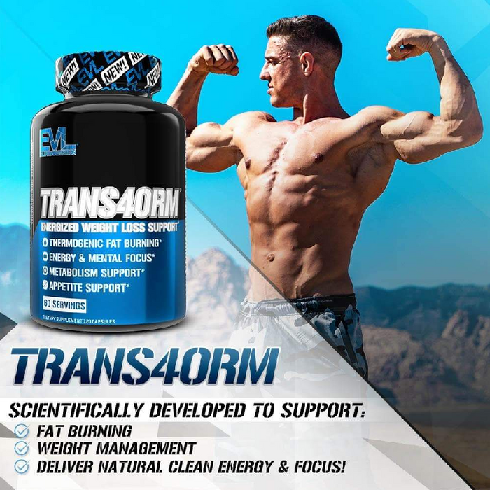 TRANS40RM ENERGIZED WEIGHT LOSS SUPORT 120 CAPSULES
