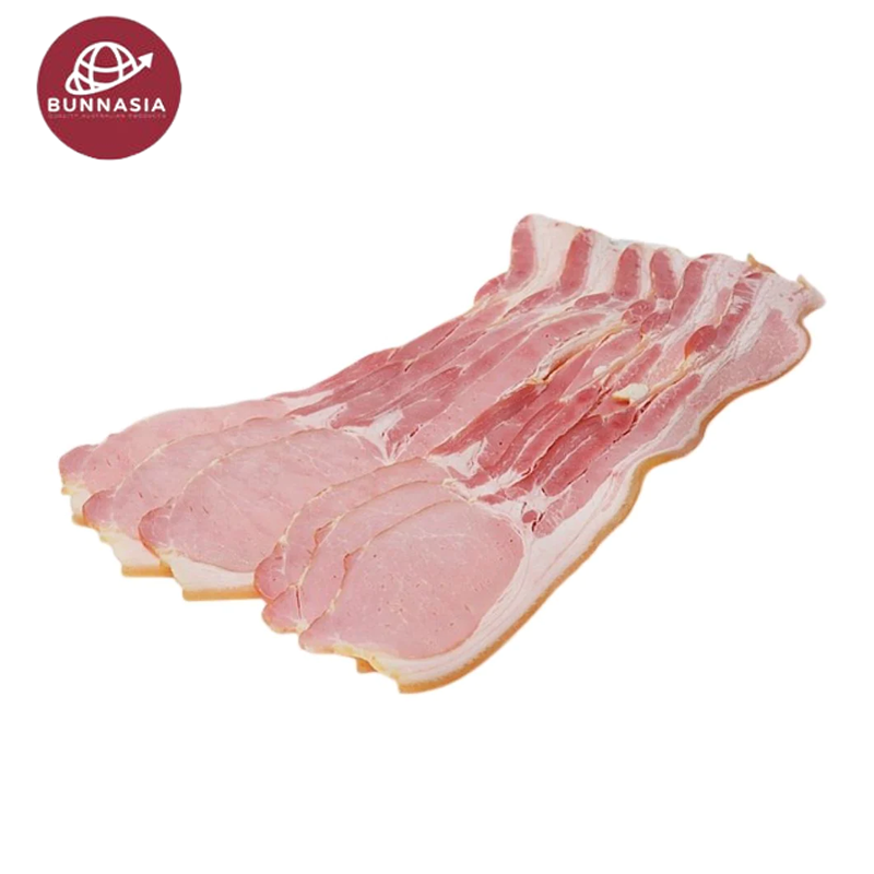 Frozen Middle Bacon Size 250g Per pack
