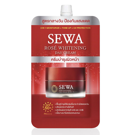 SEWA Rose Whitenning Day Cream SPF50+/PA++++ 8ml