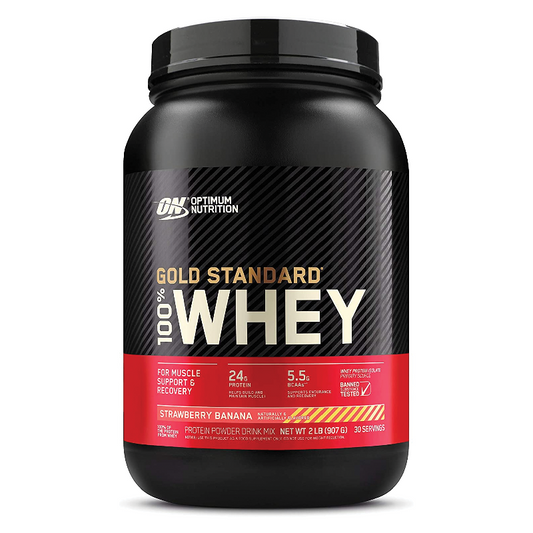 Whey Gold Standard  Strawberry Banana NET WT 907g (2lb) 29SERVING