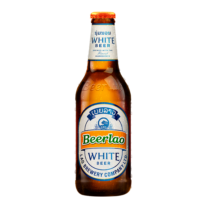 Beerlao White 330ml bottle CHILLED