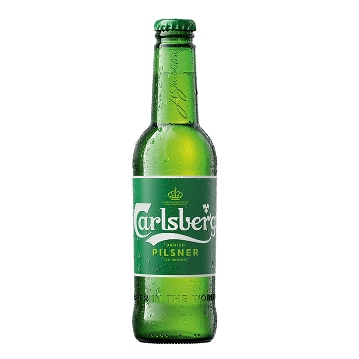 Carlsberg 330ml bottle CHILLED