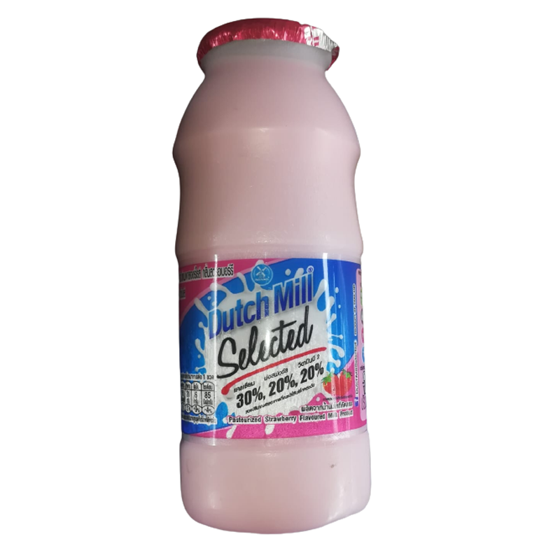 DUTCH MILL FRESH MILK STRAWBERRY 200ML