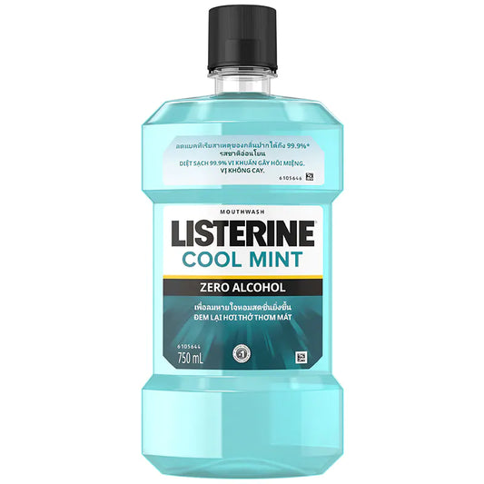 LISTERINE COOLMINT ZERO ALCOHOL 750ML