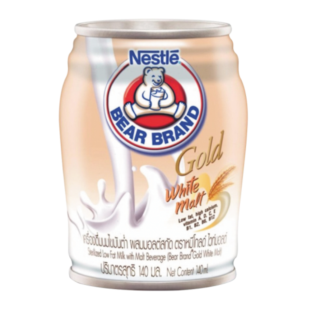 Nestle Gold White Malt 140ml x 4
