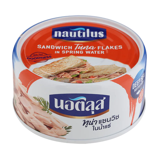 Nautilus Sandwich Tuna Flakes in Spring Water 170g